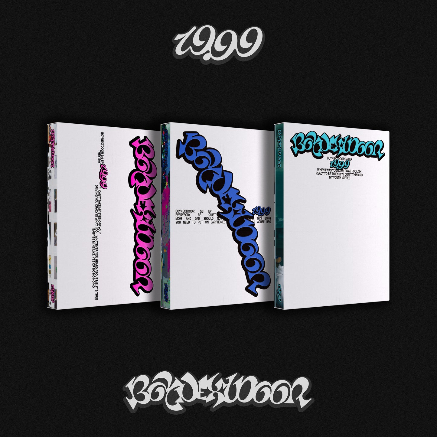 BOYNEXTDOOR - 19.99 (Nice Ver. / Dangerous Ver. / Twenty Ver.)