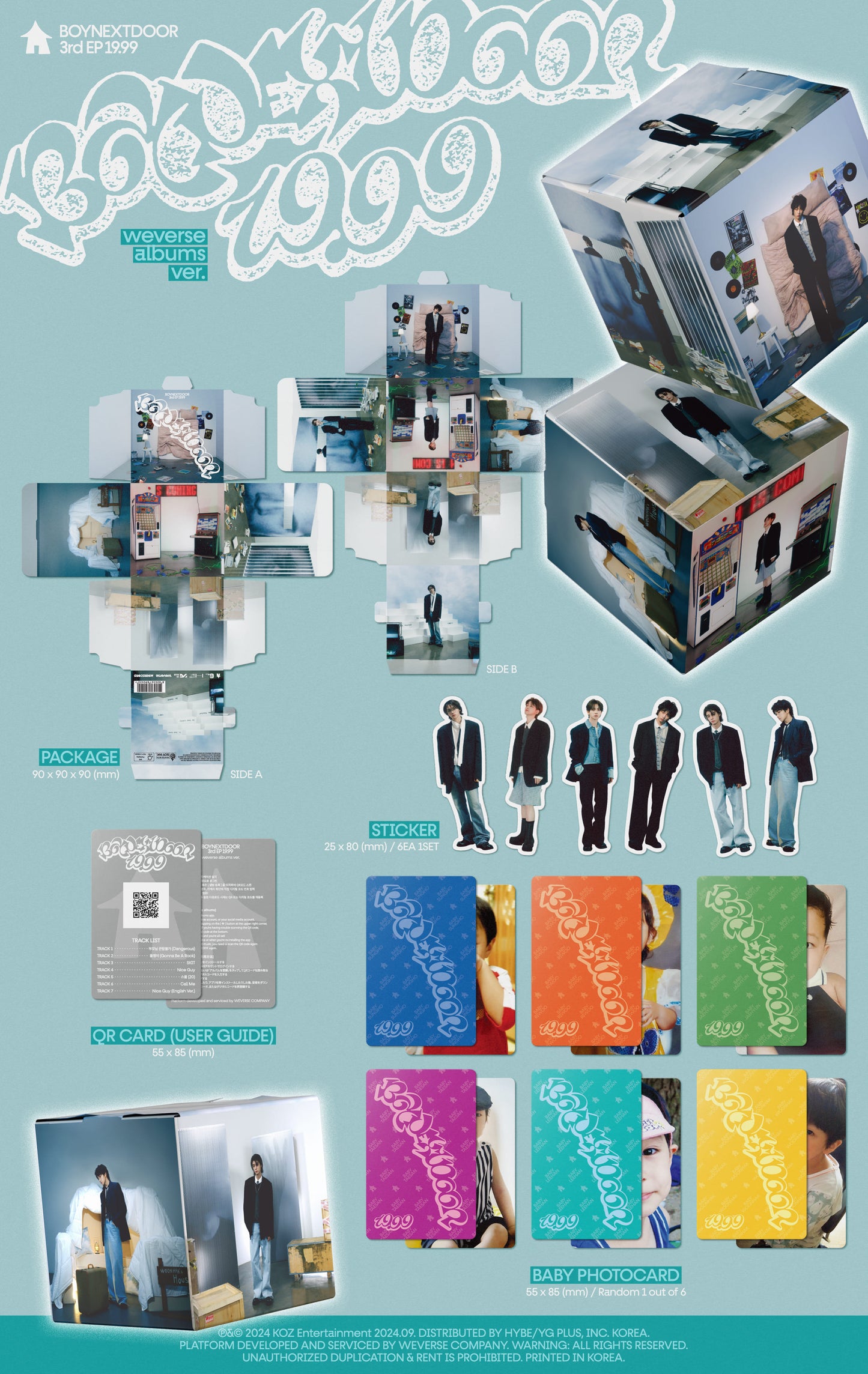 BOYNEXTDOOR - 19.99 (Weverse Album ver.)