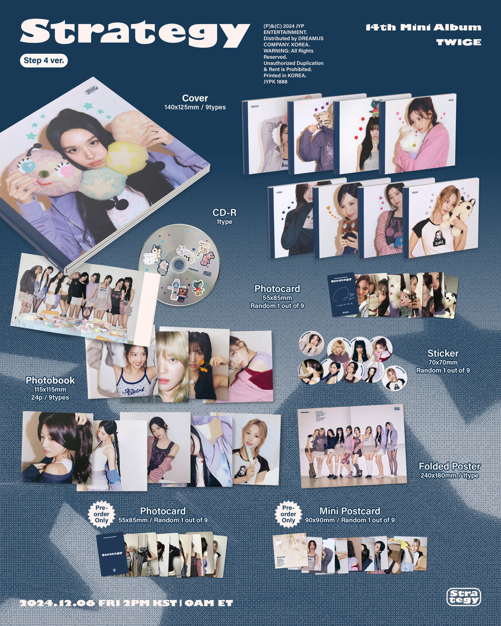 TWICE - 14th Mini Album [STRATEGY] (Step 4 Ver.)