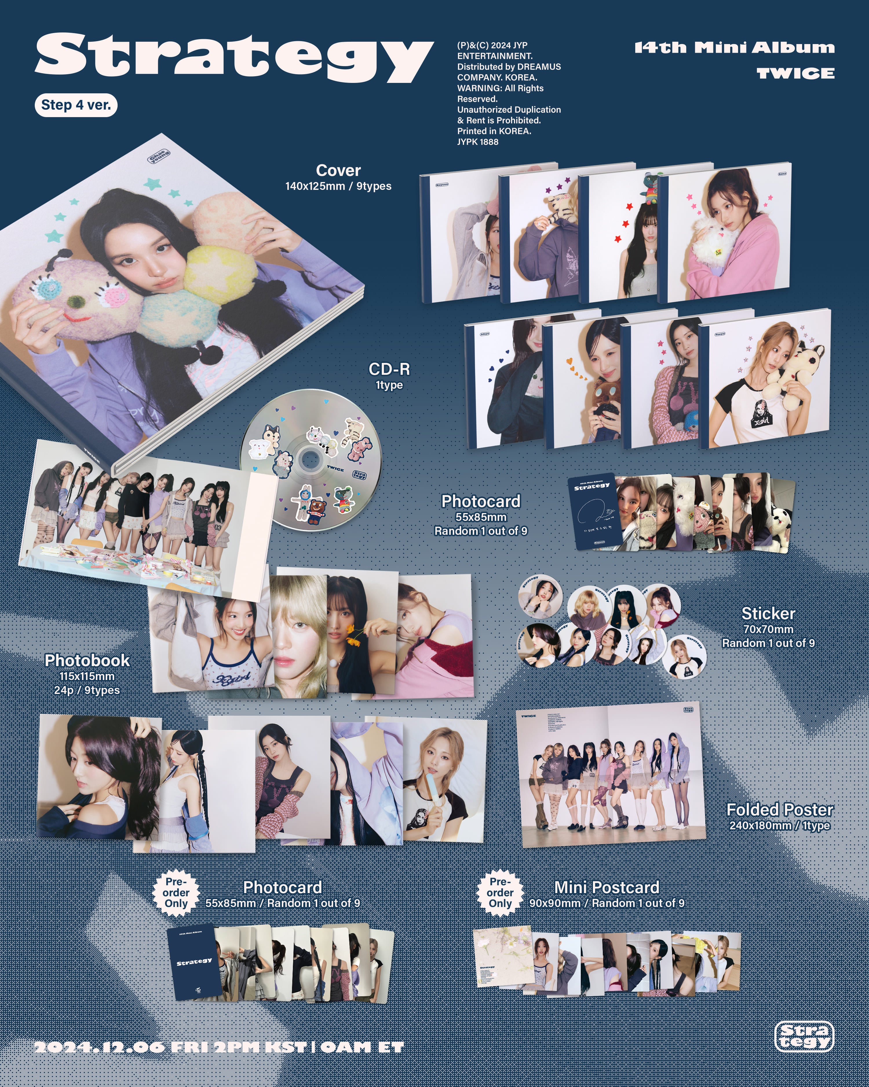 TWICE - 14th Mini Album [STRATEGY] (Step 4 Ver.)