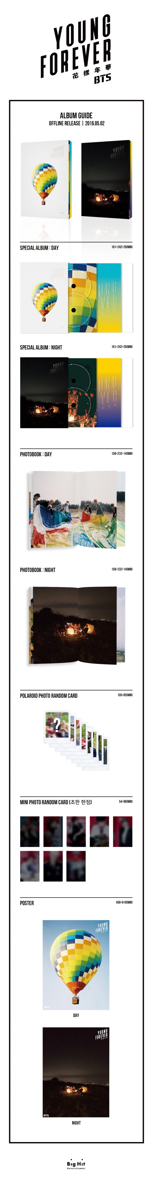 BTS - Young Forever (Day Ver. / Night Ver.)