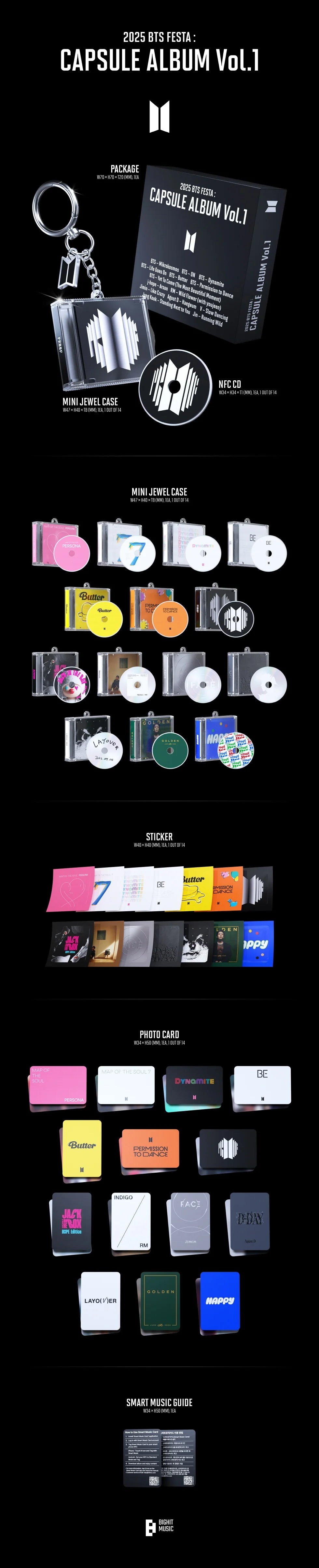 BTS - 2025 FESTA: Capsule Album