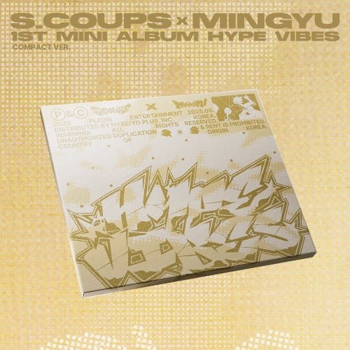 S.COUPS X MINGYU (SEVENTEEN) - 1st Mini Album [HYPE VIBES] (COMPACT Ver.)