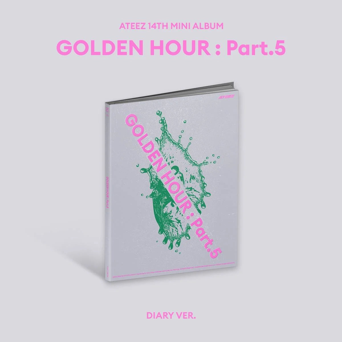 Ateez - Golden Hour : Part 5 (Photobook Ver.) (A Ver. / Diary Ver. / Z Ver.)