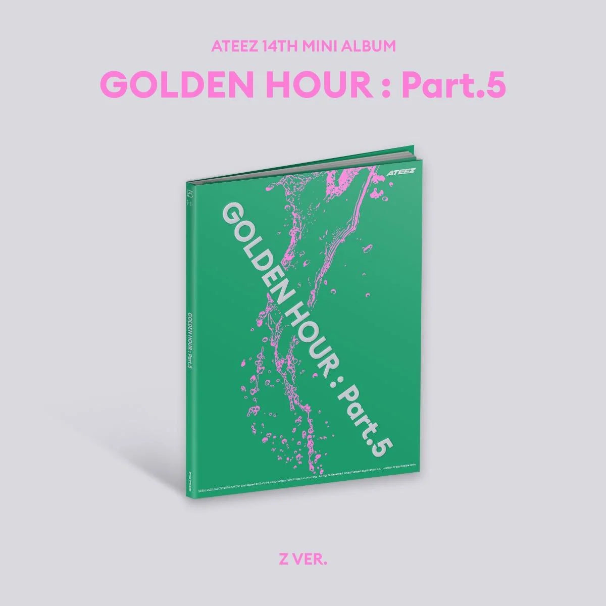 Ateez - Golden Hour : Part 5 (Photobook Ver.) (A Ver. / Diary Ver. / Z Ver.)