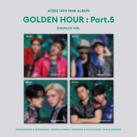 Ateez - Golden Hour : Part 5 (Digipack Unit Ver.)