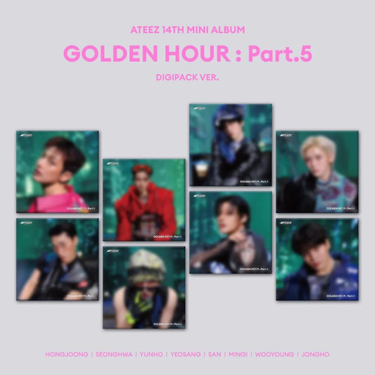 Ateez - Golden Hour : Part 5 (Digipack Ver.)