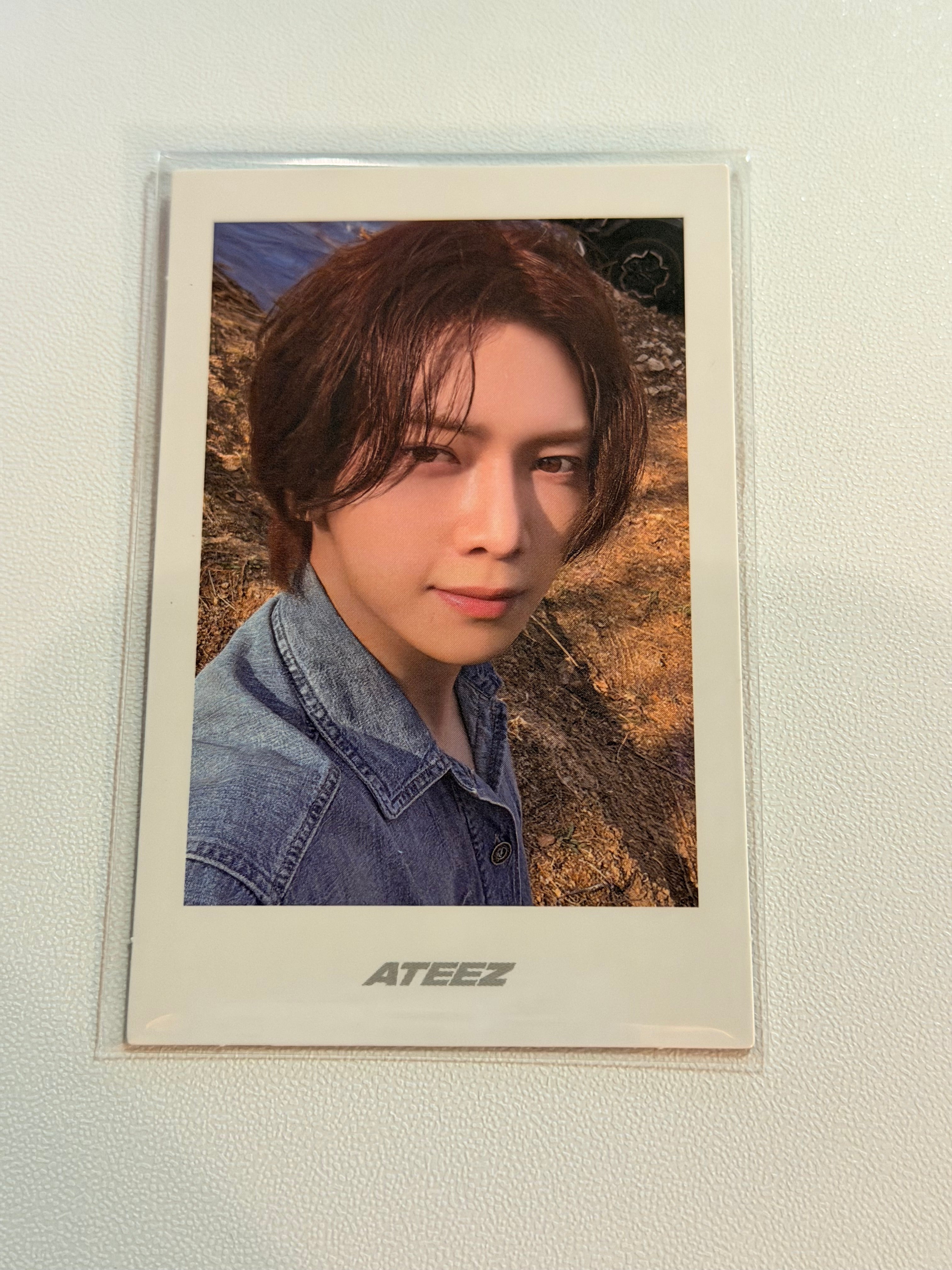 Ateez - Yeosang Golden Hour Pt.3 Polaroid