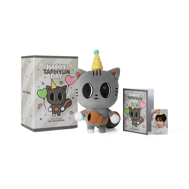[Pre-Order] TOMORROW X TOGETHER - Happy Taehyun Day DA-GO-NYANG Plush Set