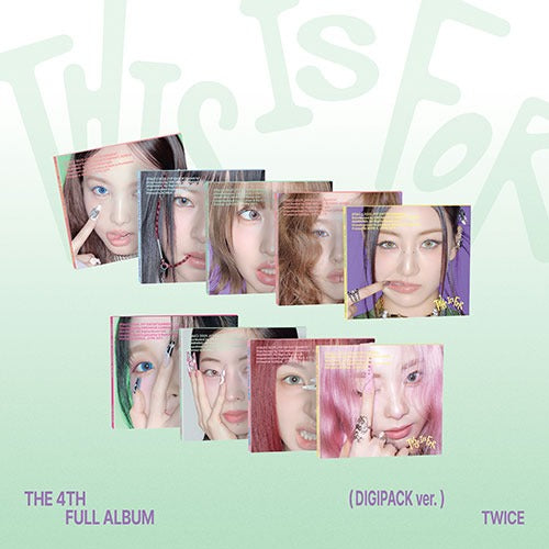 TWICE - 4th Full Album [THIS IS FOR] (DIGIPACK Ver.)