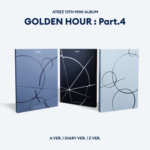 ATEEZ -  [GOLDEN HOUR : Part.4] (A Ver. / Diary Ver. / Z Ver.)