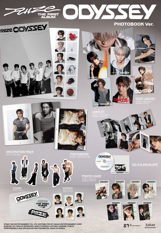 Riize- Odyssey (Photobook Ver.)