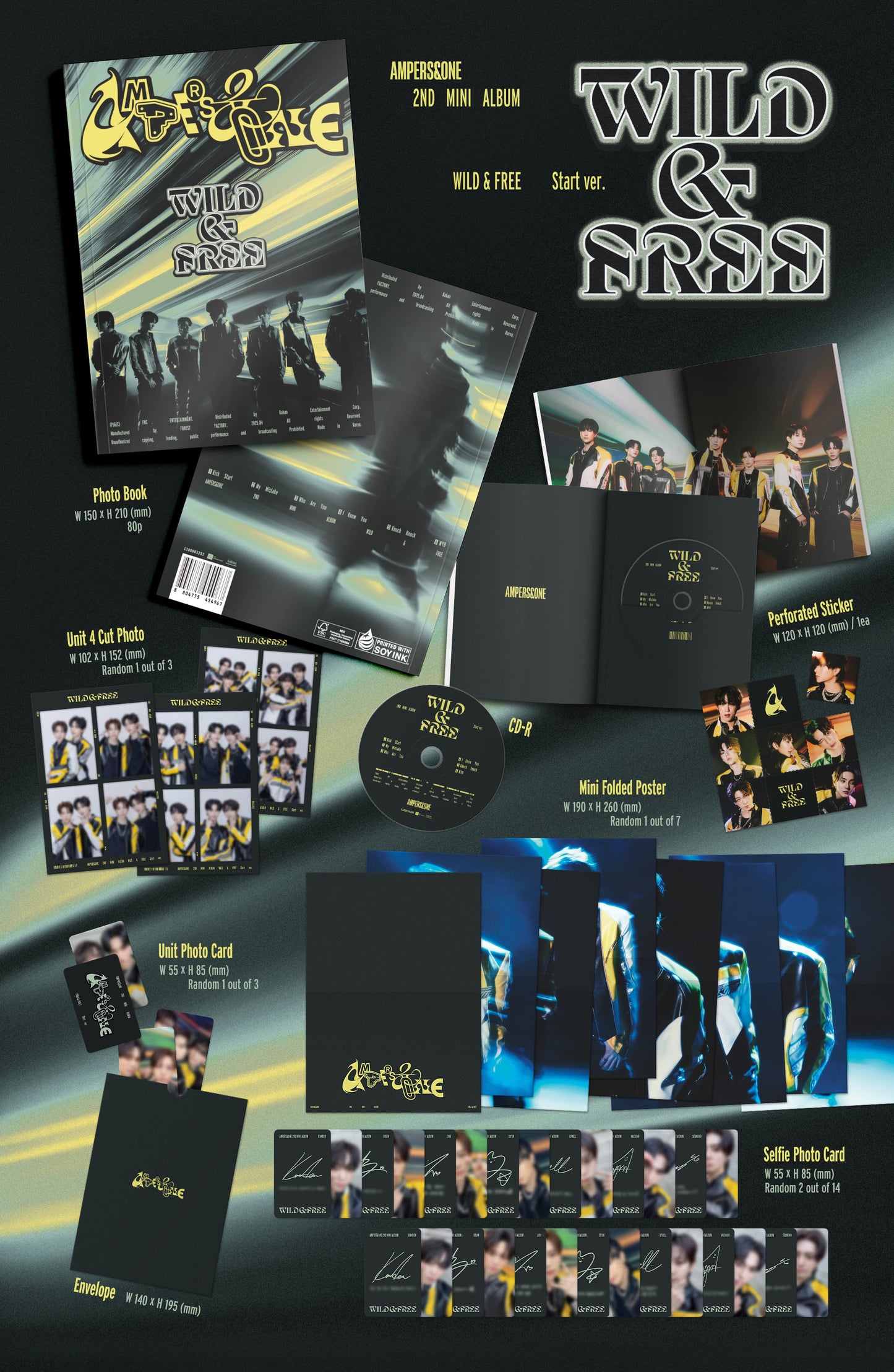 AMPERS&ONE - Wild & Free (Start Ver.)