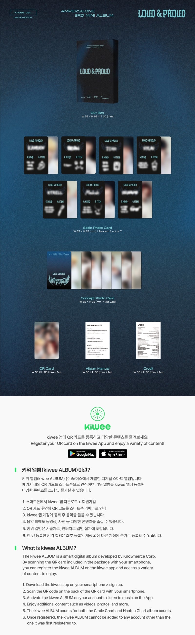 AMPERS&ONE - Loud & Proud (Kiwi Ver.) [Limited Edition]