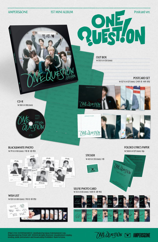 AMPERS&ONE - One Question (Postcard Ver.)