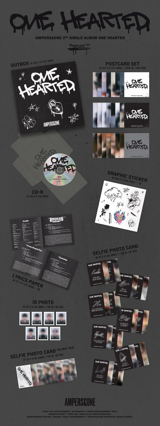 AMPERS&ONE - One Hearted (Postcard Ver.)