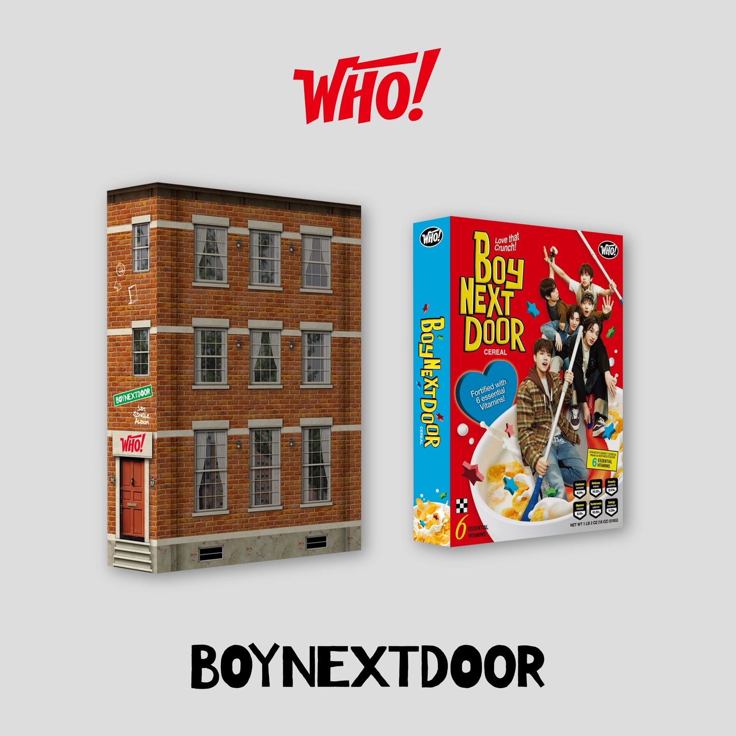 BOYNEXTDOOR - WHO! (Who Ver. / Crunch Ver.)